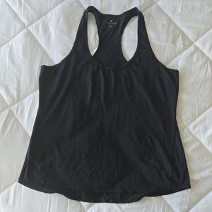 Athleta Black Racerback Performance Tank